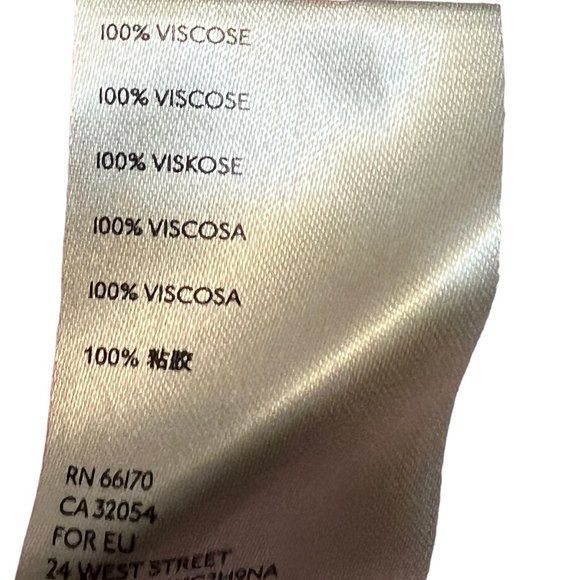 Free People Women's Wrap Dress Floral Ruffle Size Small Rayon Viscose - Picture 4 of 6